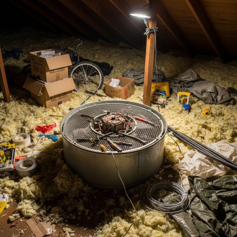 Attic Ceiling Repair